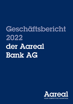 Titelbild des Geschäftsbericht 2022 der Aareal Bank AG